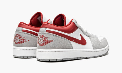 AIR JORDAN 1 LOW SE “White / Grey / Red” Sneakers - Authentic