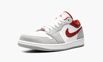 AIR JORDAN 1 LOW SE “White / Grey / Red” Sneakers - Authentic