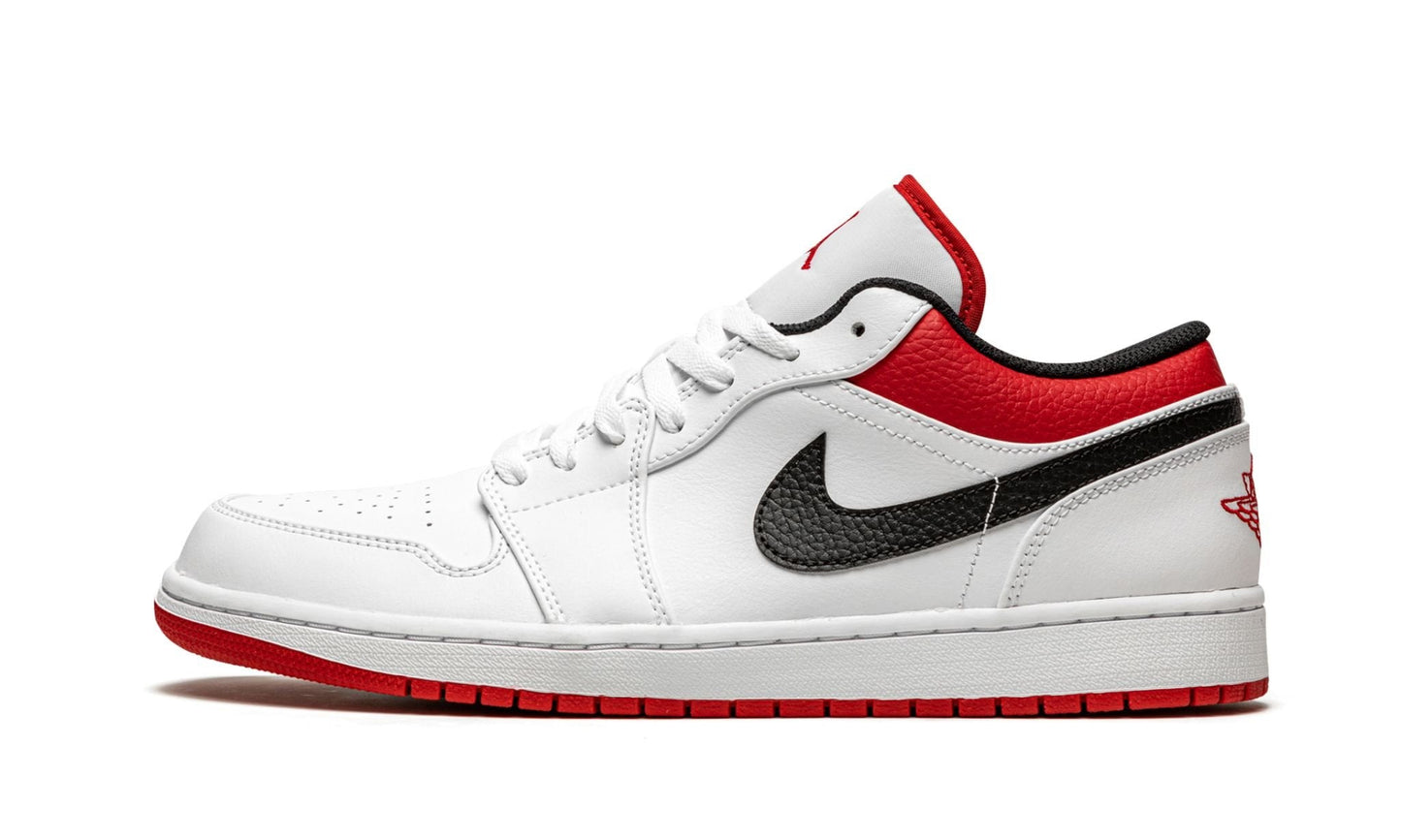 Air Jordan 1 Low White / Gym Red Sneakers - Game Changer