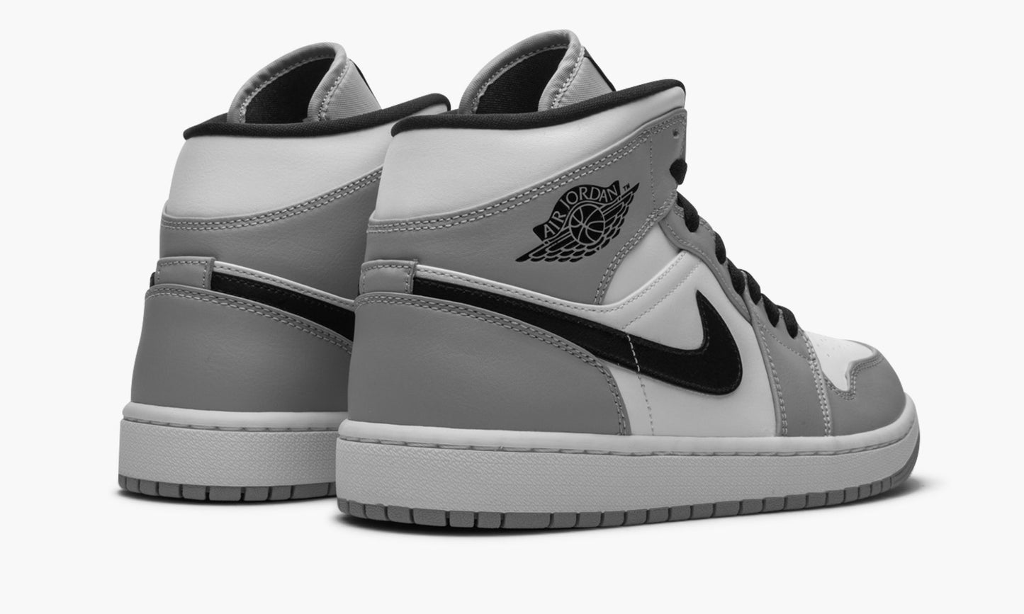 Air Jordan 1 Mid “Light Smoke Grey” Sneakers - Court Icon