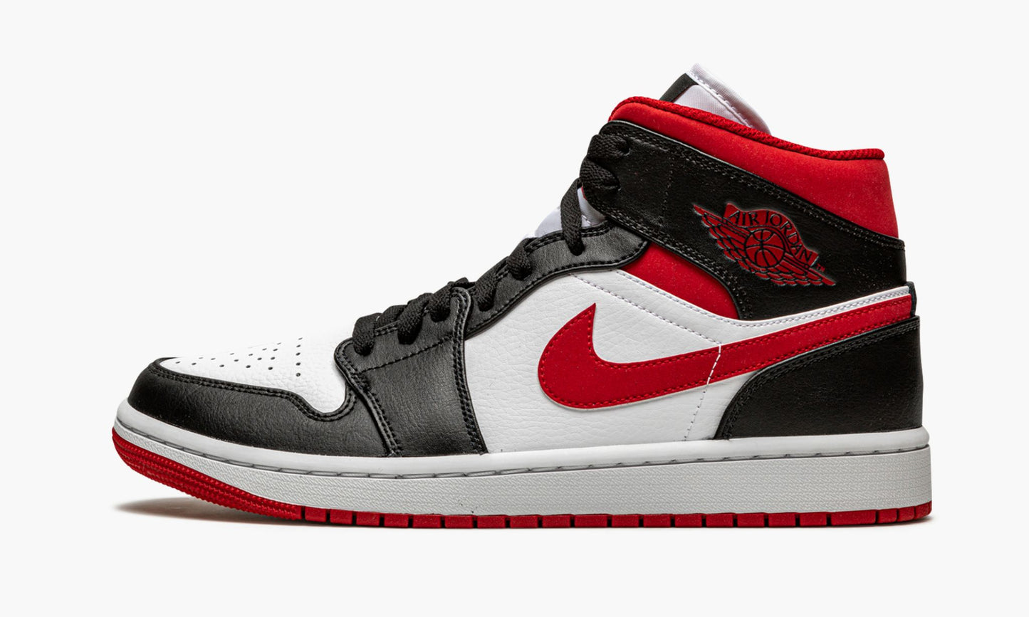 Air Jordan 1 Mid “Metallic Red” Sneakers - Vintage Inspired