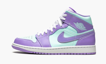 Air Jordan 1 Mid “Purple Pulse / Glacier Blue” Sneakers - Signature Series