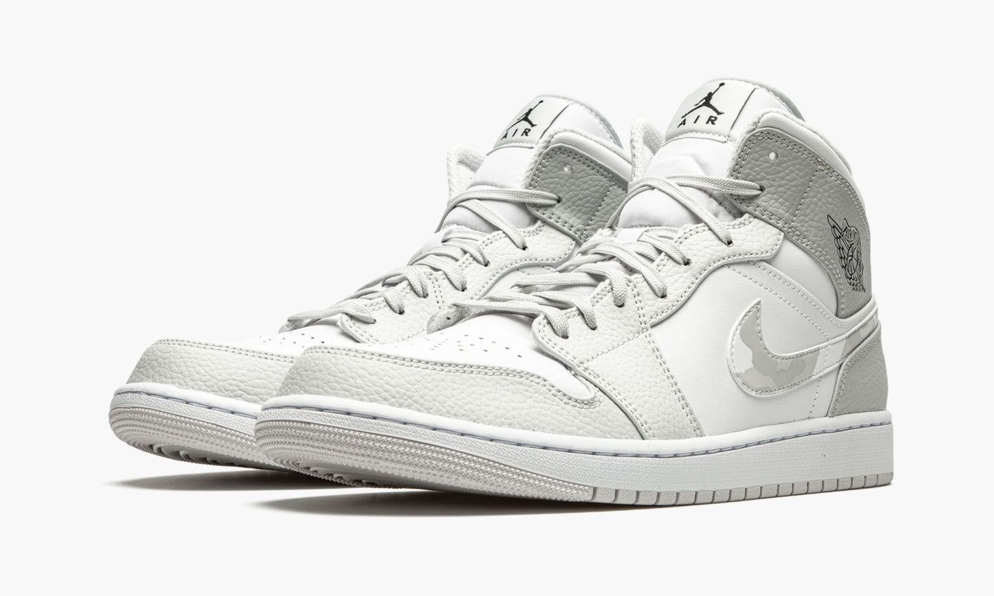 Air Jordan 1 Mid “White Camo” Sneakers - Streetwear Essential