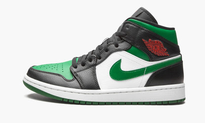 Air Jordan 1 Mid Green Toe Sneakers - Cushioned Stride | Designer Kicks
