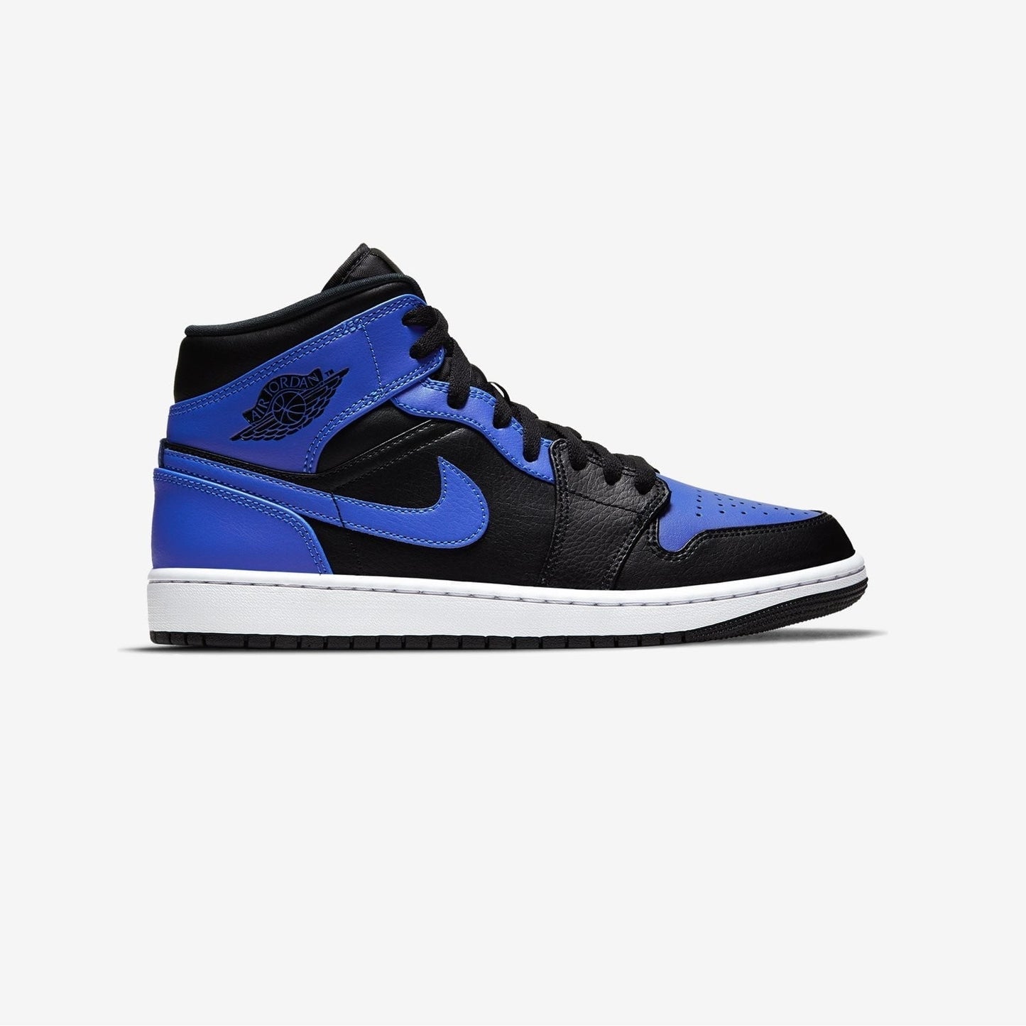 Air Jordan 1 Mid Hyper Royal Sneakers - Collector's Edition