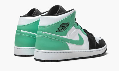 Air Jordan 1 Mid Island Green Sneakers - Cushioned Stride
