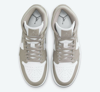 Air Jordan 1 Mid Linen Sneakers - Pro-Level | On-Feet Fire