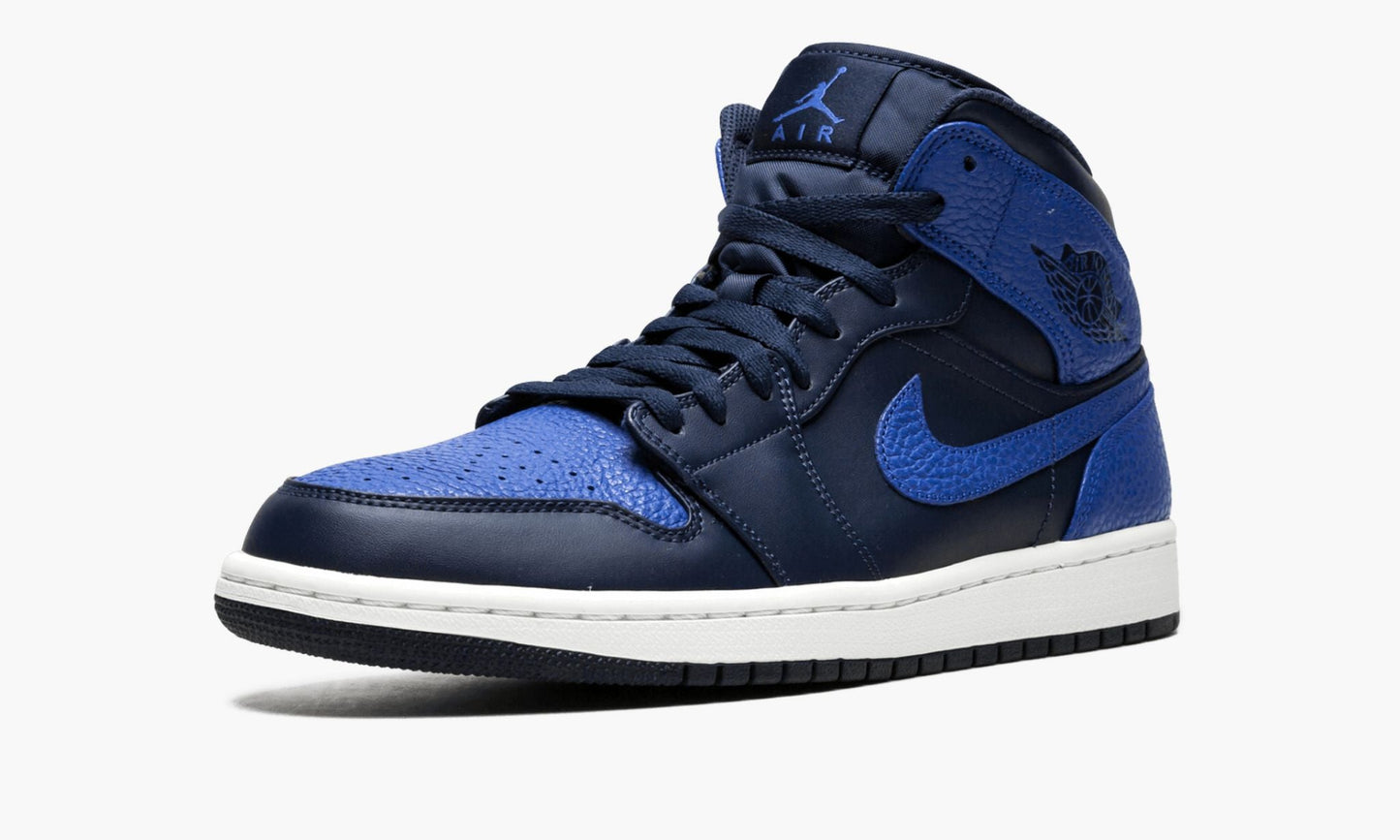 Air Jordan 1 Mid Obsidian Royal Sneakers - Fresh Drop | New Arrival