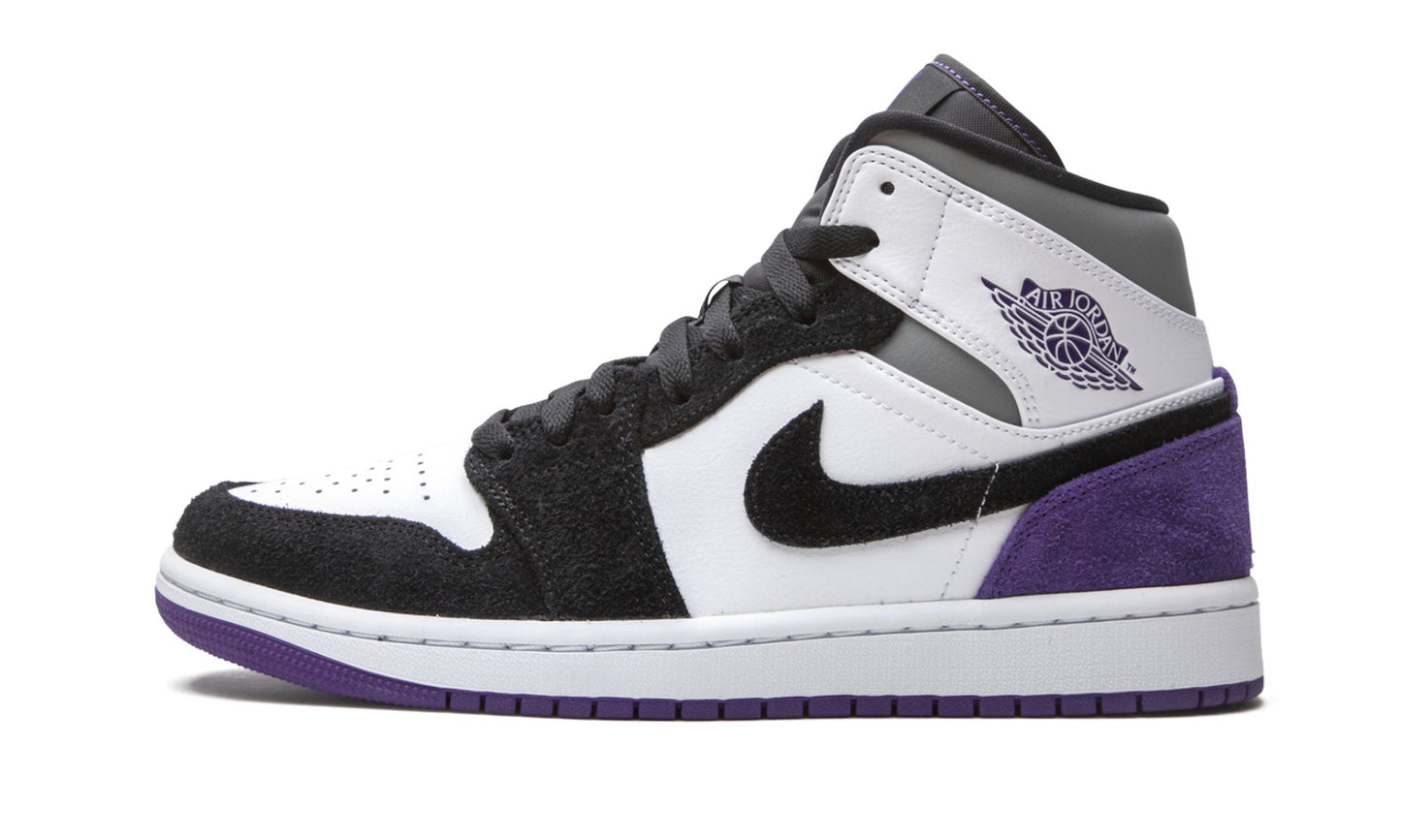 Air Jordan 1 Mid SE “Court Purple Suede” Sneakers - Fresh Drop