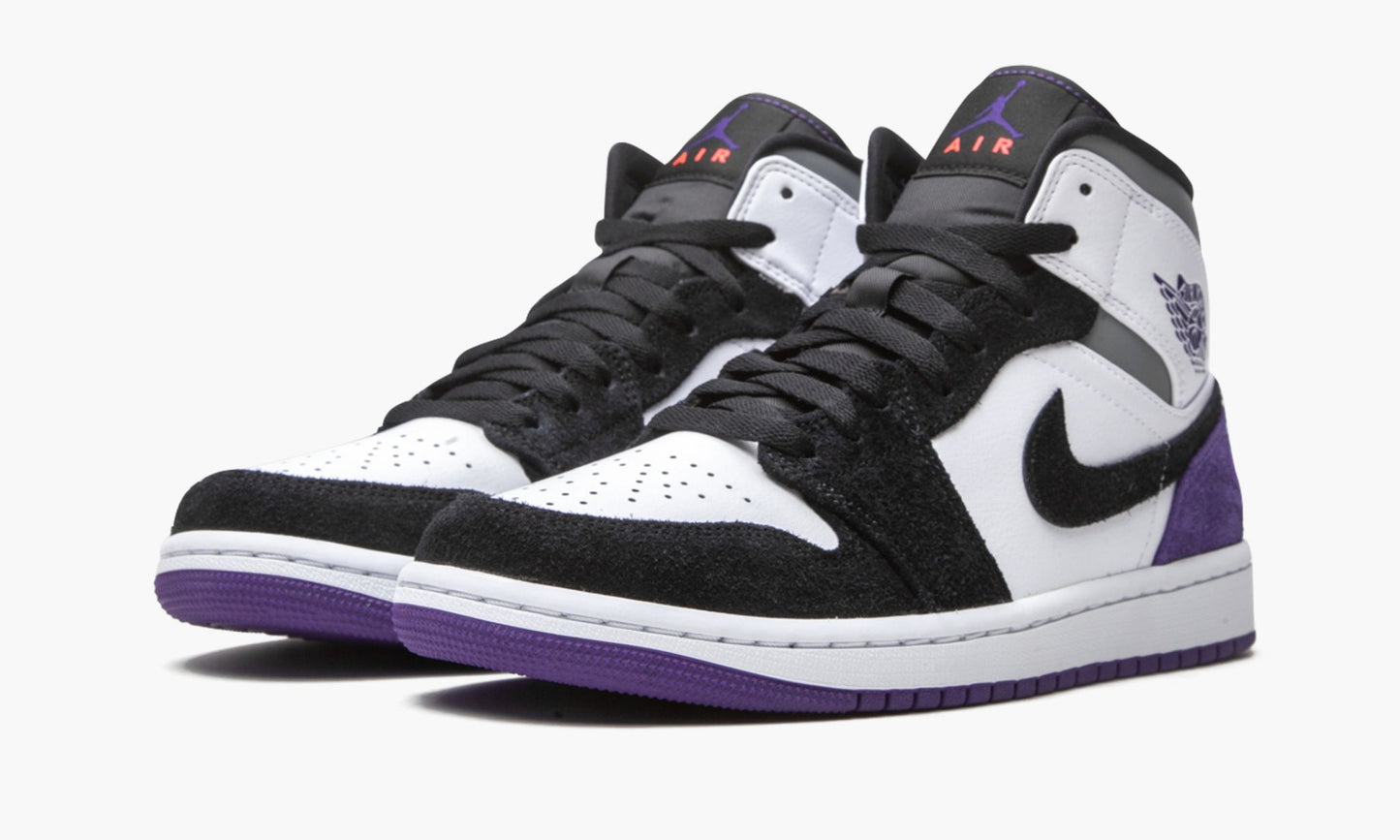 Air Jordan 1 Mid SE “Court Purple Suede” Sneakers - Fresh Drop