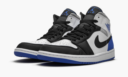 Air Jordan 1 Mid SE “Game Royal Black Toe” Sneakers - Court Classic