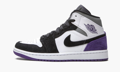 Air Jordan 1 Mid SE Court Purple Suede Sneakers - Pro-Level