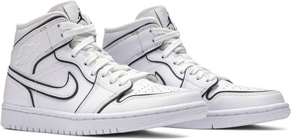 Air Jordan 1 Mid SE Iridescent Trim Sneakers - Basketball Legend