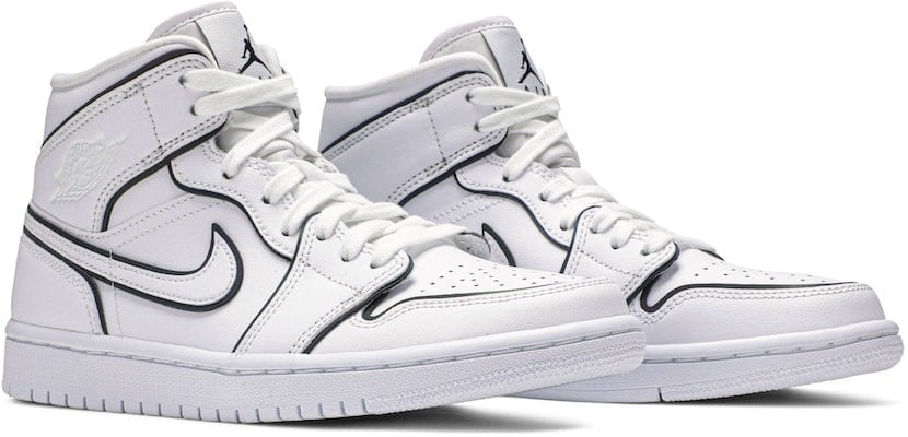 Air Jordan 1 Mid SE Iridescent Trim Sneakers - Hype Release