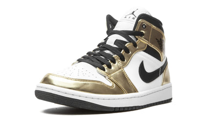 Air Jordan 1 Mid SE Metallic Gold Sneakers - All-Day Comfort