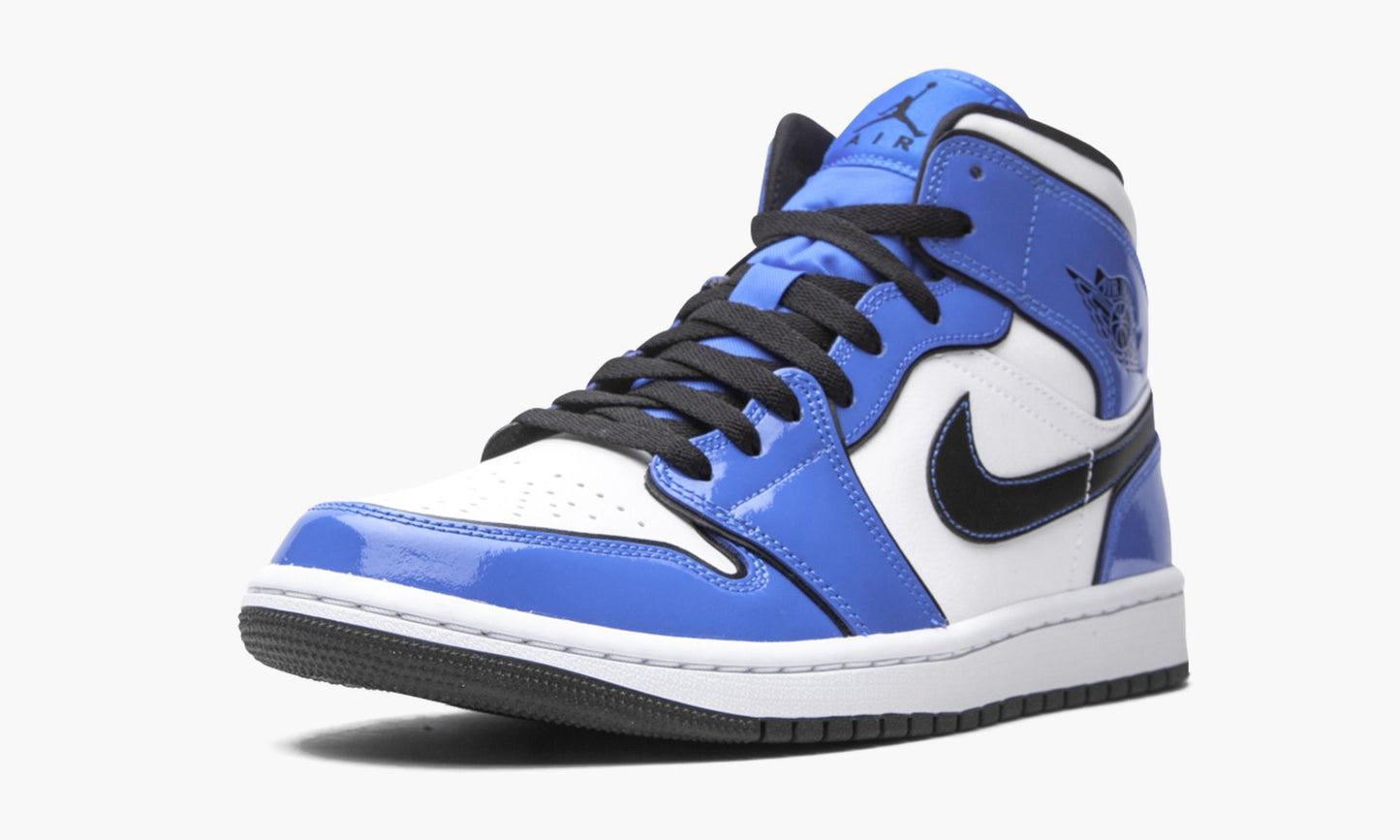 Air Jordan 1 Mid SE Signal Blue Sneakers - Legend Status