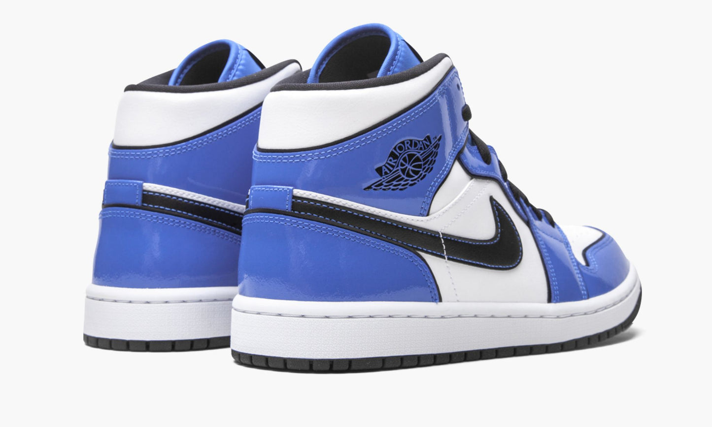 Air Jordan 1 Mid SE Signal Blue Sneakers - Legend Status