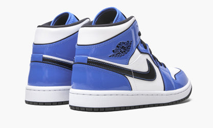 Air Jordan 1 Mid SE Signal Blue Sneakers - Legend Status