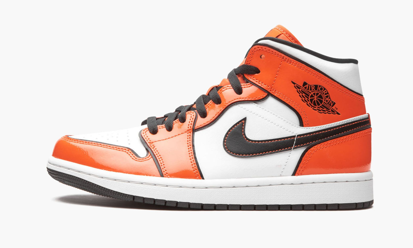 Air Jordan 1 Mid SE Turf Orange Sneakers - Limited Edition