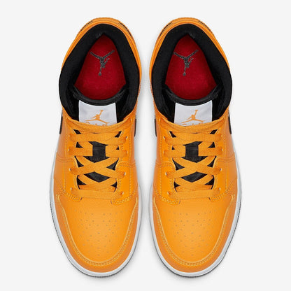 Air Jordan 1 Mid Taxi Yellow Sneakers - Streetwear Essential