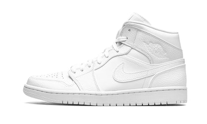 Air Jordan 1 Mid Triple White Sneakers - Style Staple | Style MVP