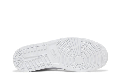 Air Jordan 1 Mid Triple White Sneakers - Elite Edition | Designer Kicks