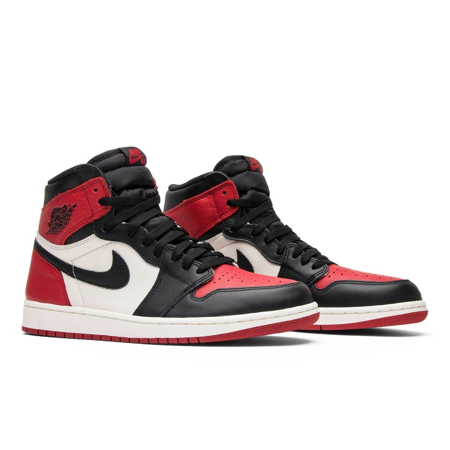 Air Jordan 1 Retro High OG ‘Bred Toe’ 555088-610 Sneakers - Vintage Inspired