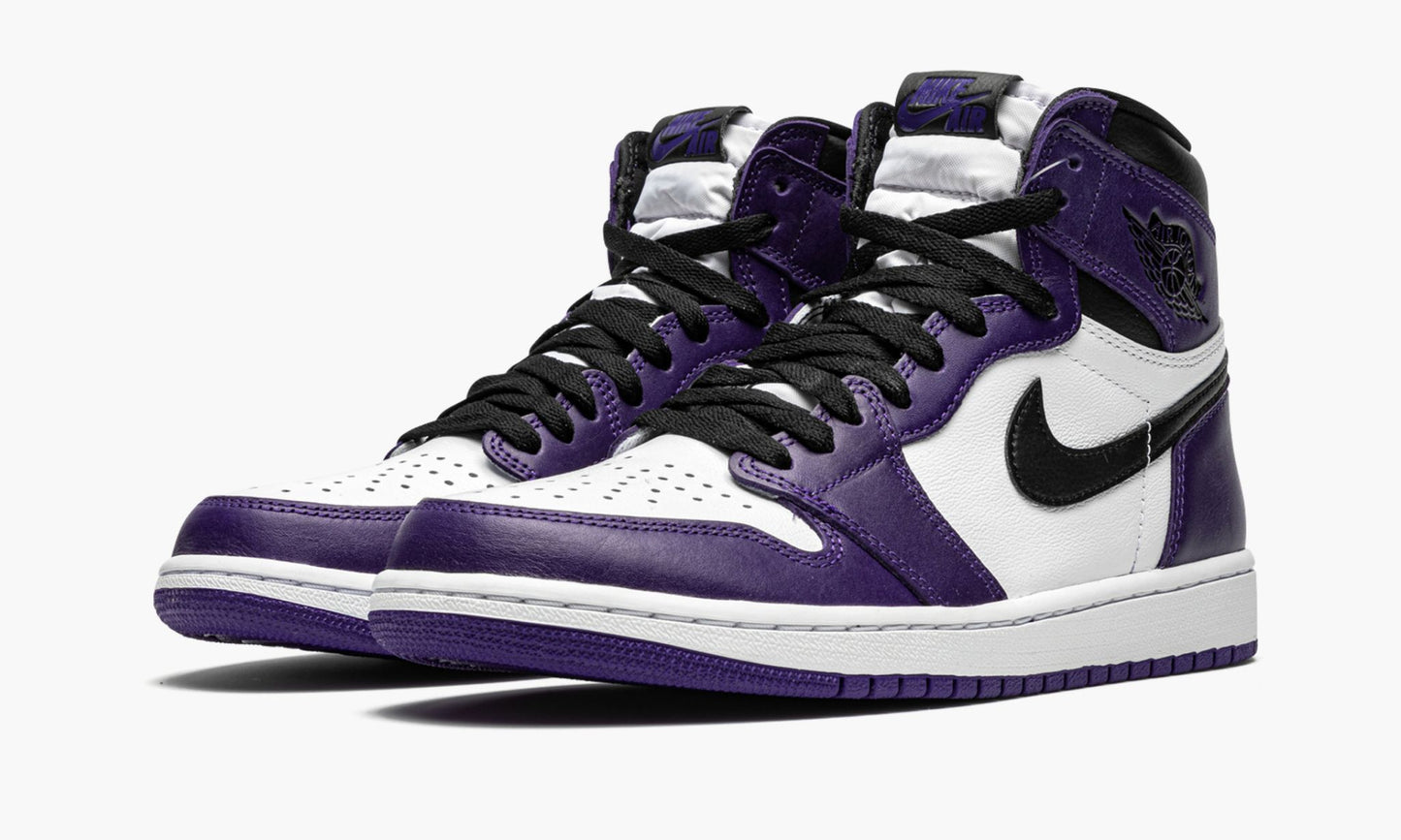 Air Jordan 1 Retro High OG “Court Purple 2.0” Sneakers - Signature Series