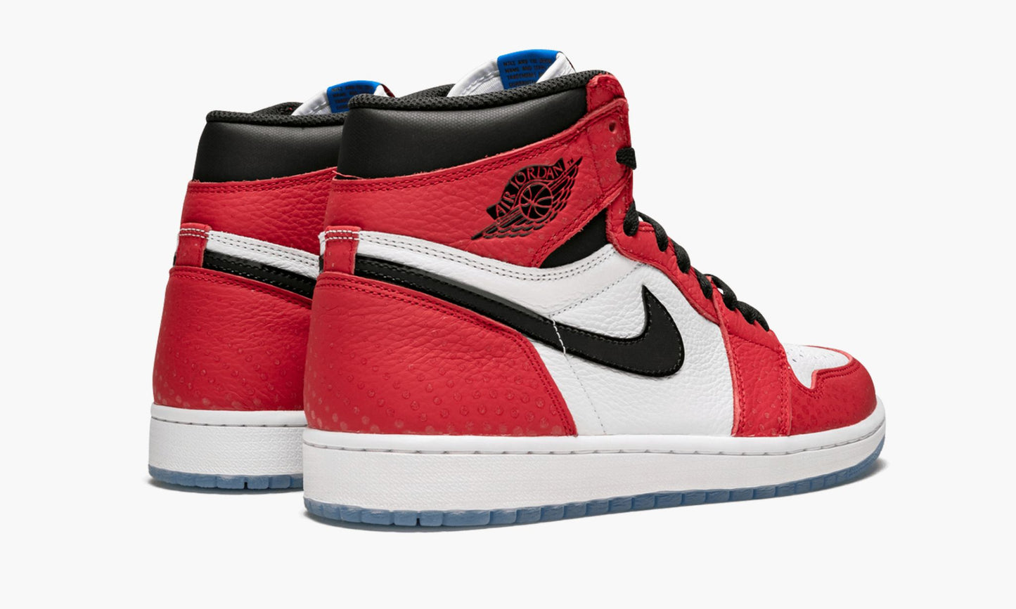 Air Jordan 1 Retro High OG “Spider-Man: Origin Story” Sneakers - Cushioned St...