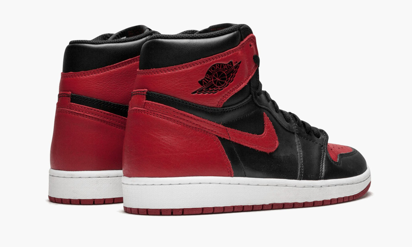 Air Jordan 1 Retro High OG Banned / Bred Sneakers - Authentic