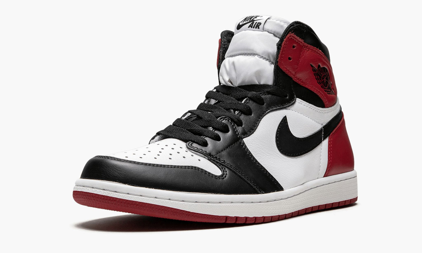 Air Jordan 1 Retro High OG Black Toe Sneakers - Heritage Edition