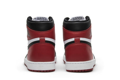 Air Jordan 1 Retro High OG Black Toe Sneakers - Performance Runner
