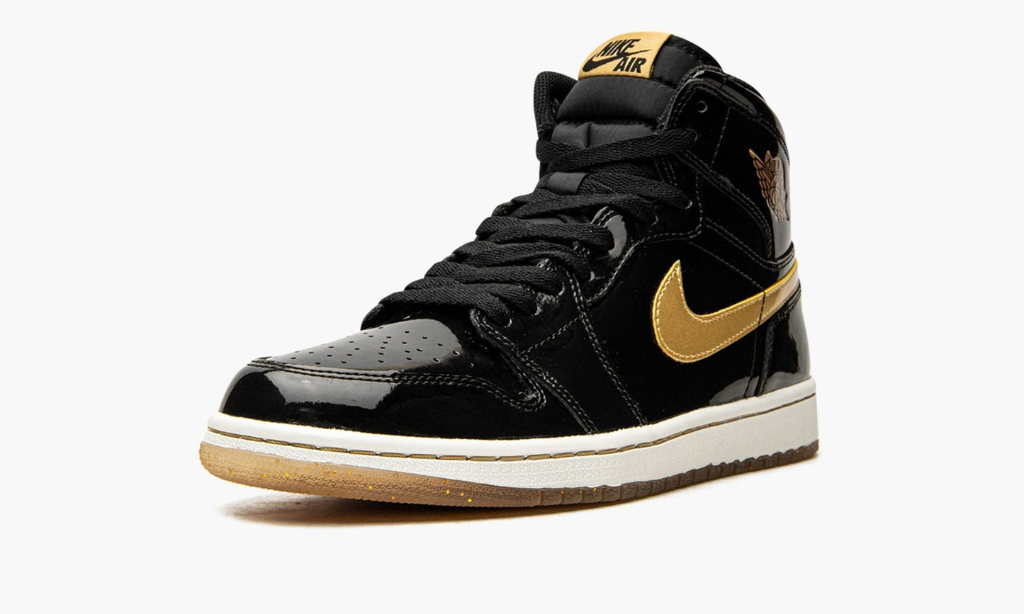 Air Jordan 1 Retro High OG Black/Metallic Gold Sneakers - OG Colorway
