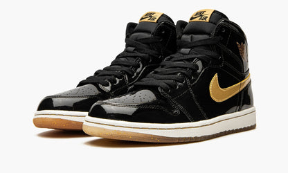 Air Jordan 1 Retro High OG Black/Metallic Gold Sneakers - OG Colorway