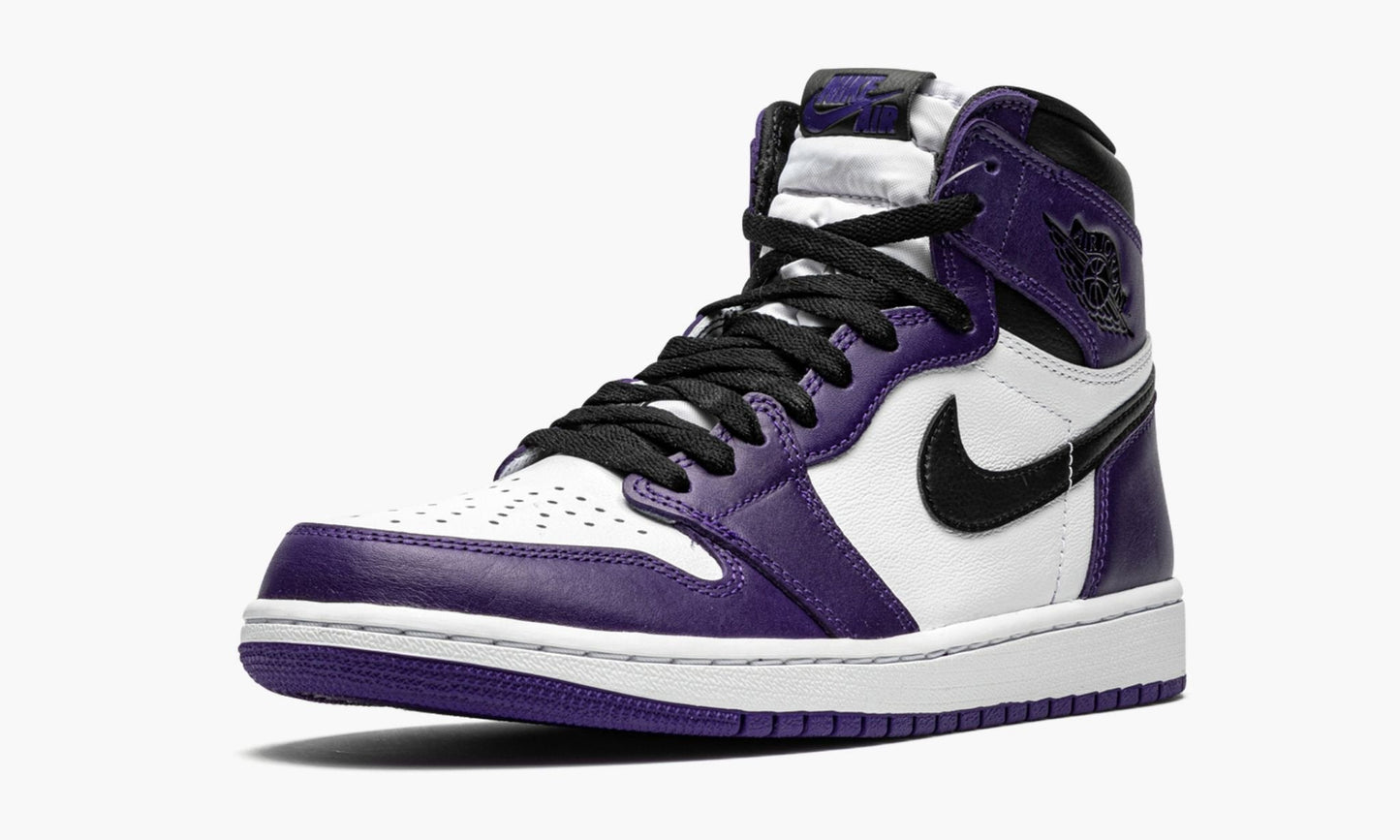 Air Jordan 1 Retro High OG Court Purple 2.0 Sneakers - All-Day Comfort