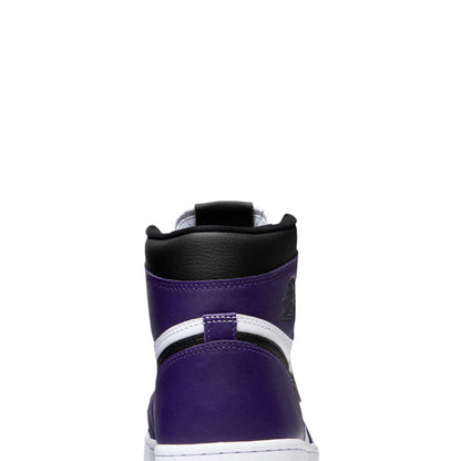 Air Jordan 1 Retro High OG Court Purple 2.0 555088-500 Sneakers - Heritage Ed...