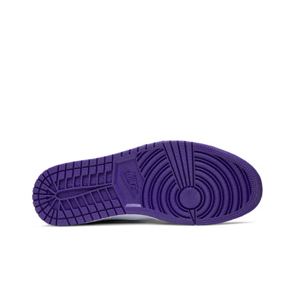 Air Jordan 1 Retro High OG Court Purple 2.0 555088-500 Sneakers - Heritage Ed...