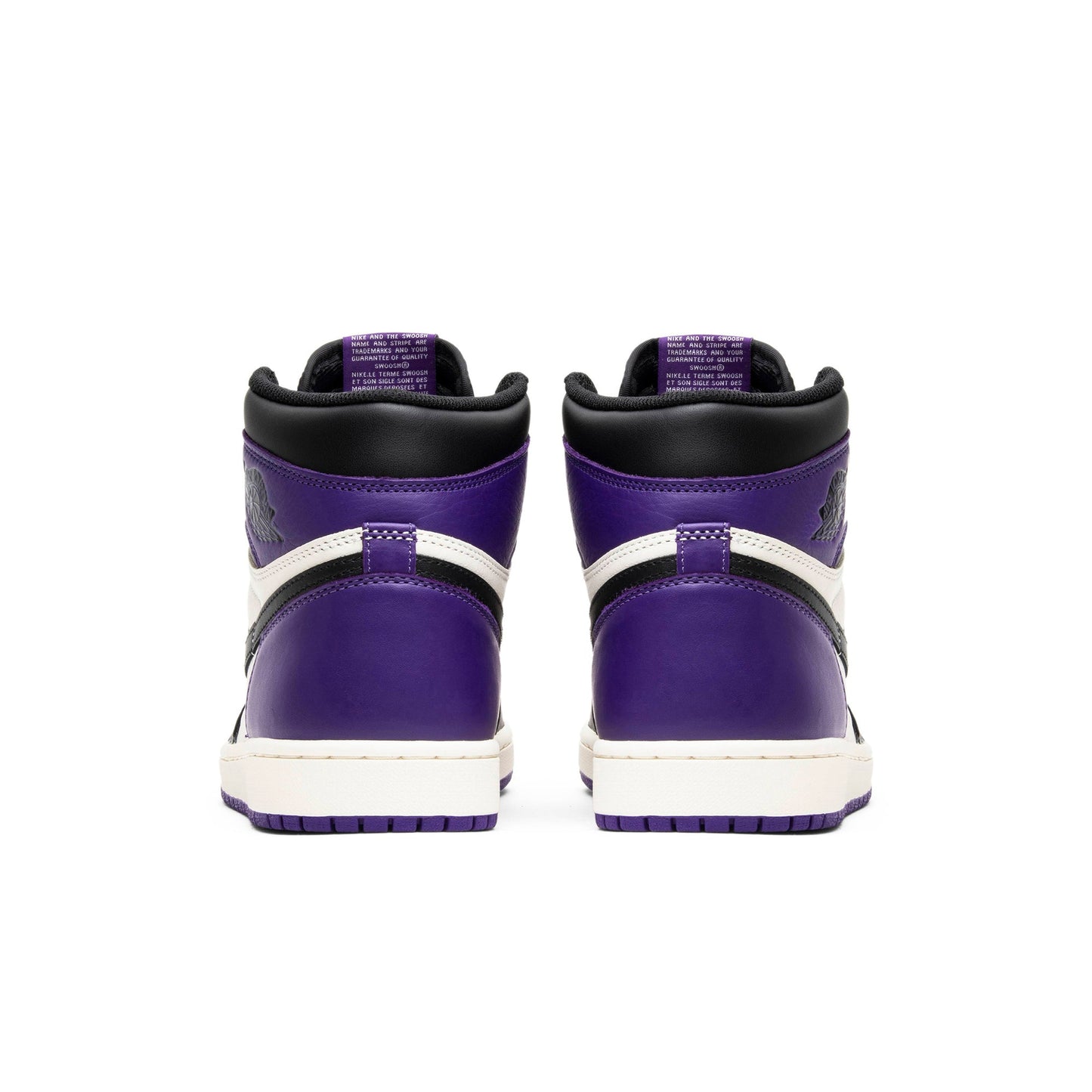Air Jordan 1 Retro High OG Court Purple 555088-501 Sneakers - Authentic
