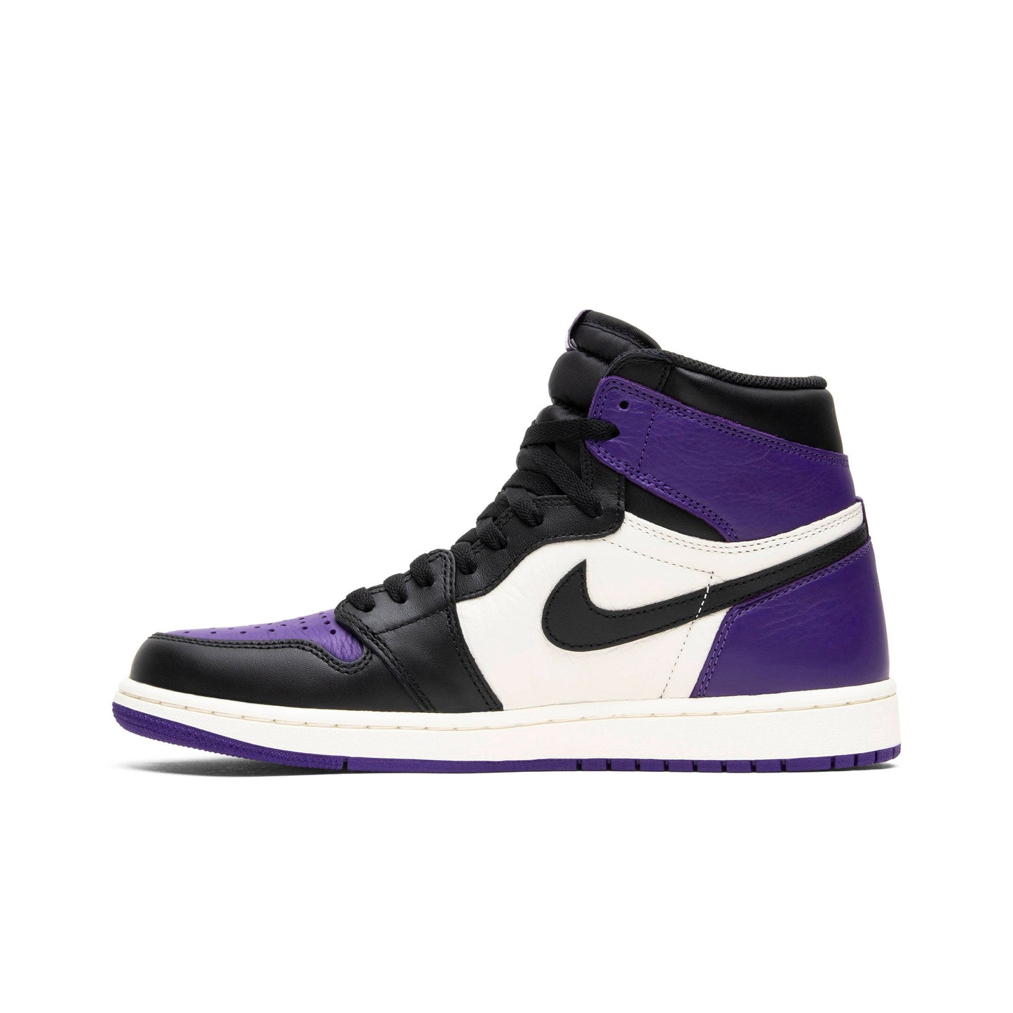 Air Jordan 1 Retro High OG Court Purple 555088-501 Sneakers - Authentic