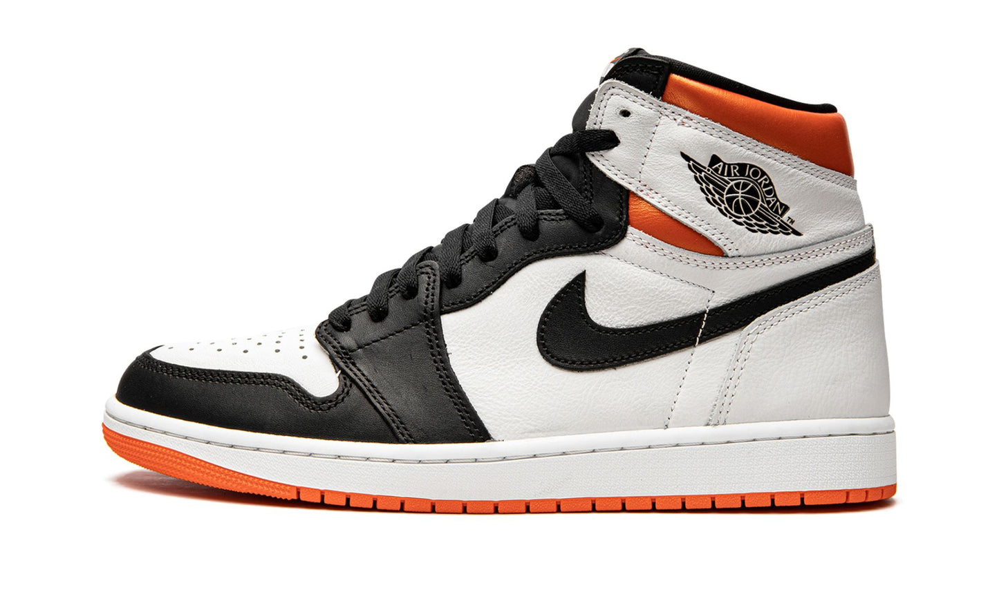 Air Jordan 1 Retro High OG Electro Orange Sneakers - Vintage Inspired
