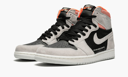 Air Jordan 1 Retro High OG Neutral Grey/Hyper Crimson Sneakers - Prime Pick