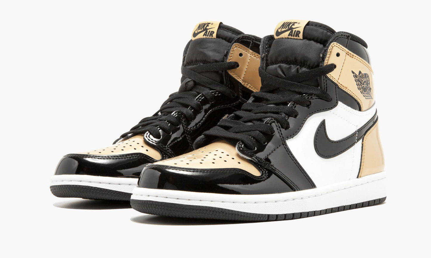 Air Jordan 1 Retro High OG NRG Gold Toe Sneakers - Hype Release
