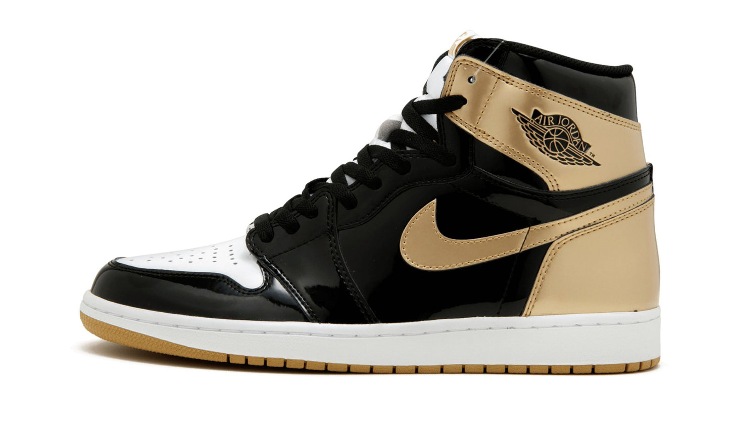 Air Jordan 1 Retro High OG NRG Gold Top 3 Sneakers - Signature Series