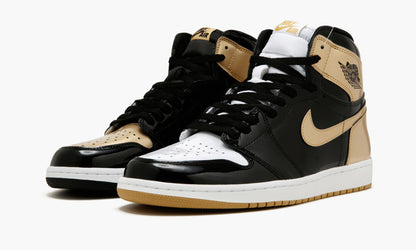 Air Jordan 1 Retro High OG NRG Gold Top 3 Sneakers - Signature Series