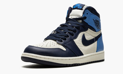 Air Jordan 1 Retro High OG Obsidian/University Blue Sneakers - Archive Edition