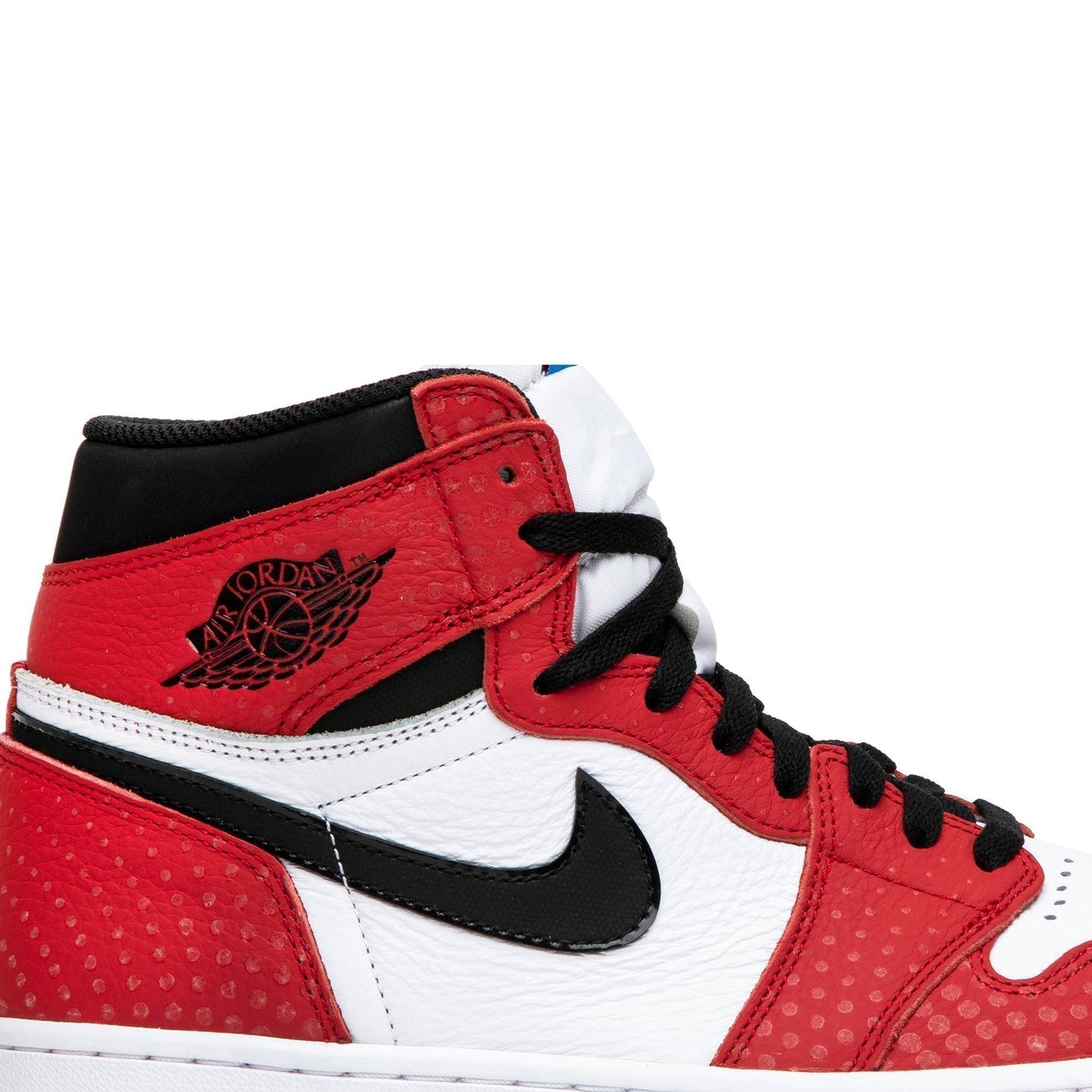 Air Jordan 1 Retro High OG Spider-Man Origin Story 555088-602 Sneakers - Retr...