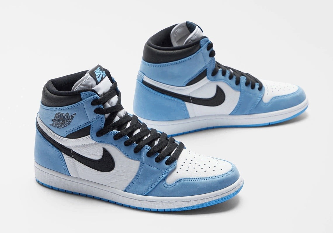 Air Jordan 1 Retro High OG University Blue Sneakers - Legend Status