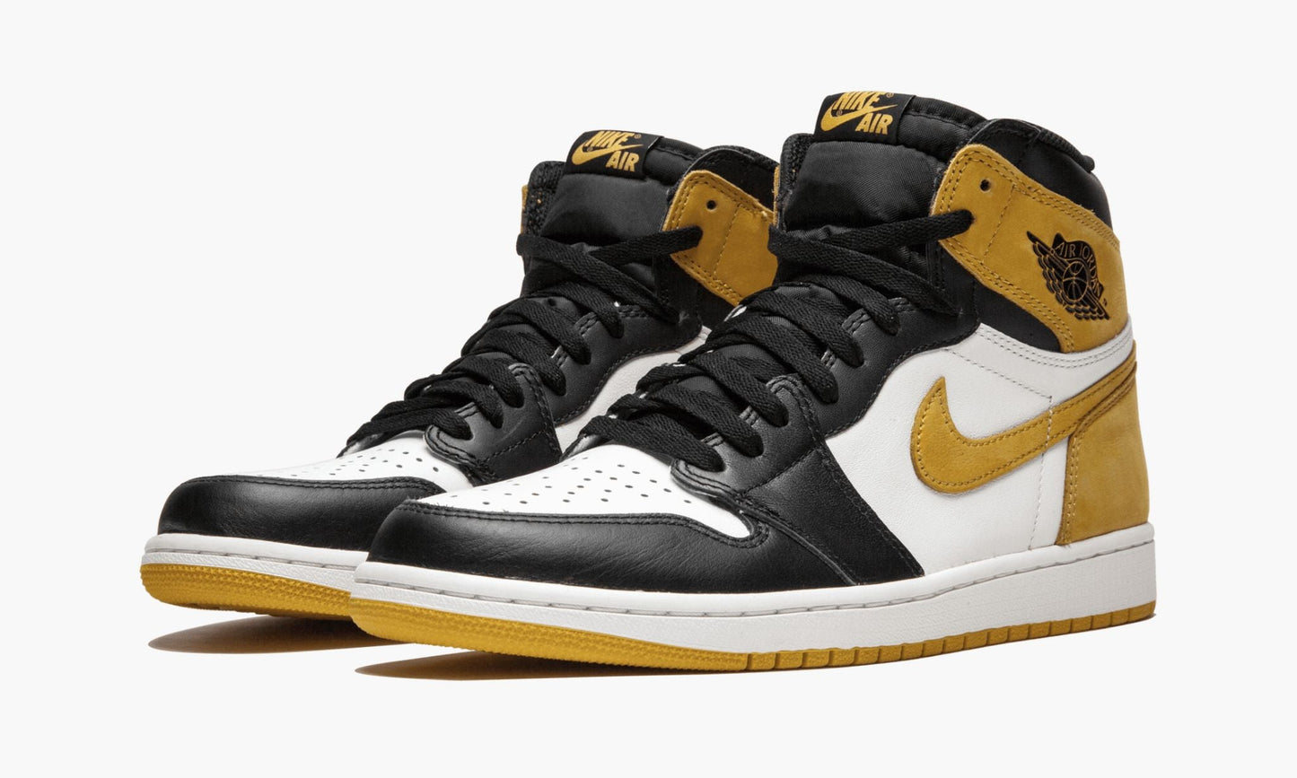 Air Jordan 1 Retro High OG Yellow Ochre Sneakers - Style Staple