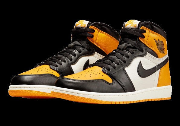 Air Jordan 1 Retro High OG Yellow Toe Sneakers - Head-Turner