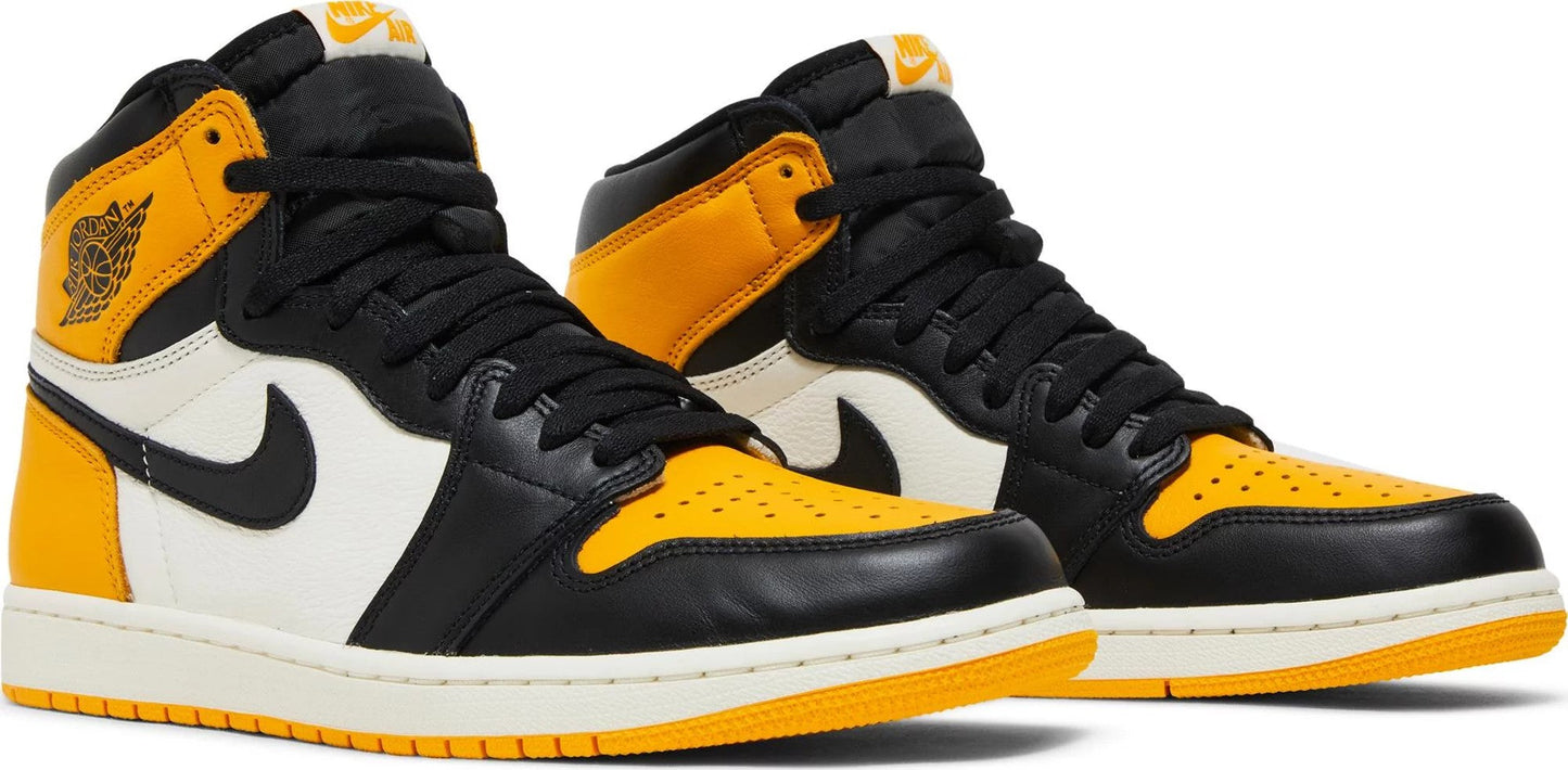 Air Jordan 1 Retro High OG Yellow Toe Sneakers - Head-Turner